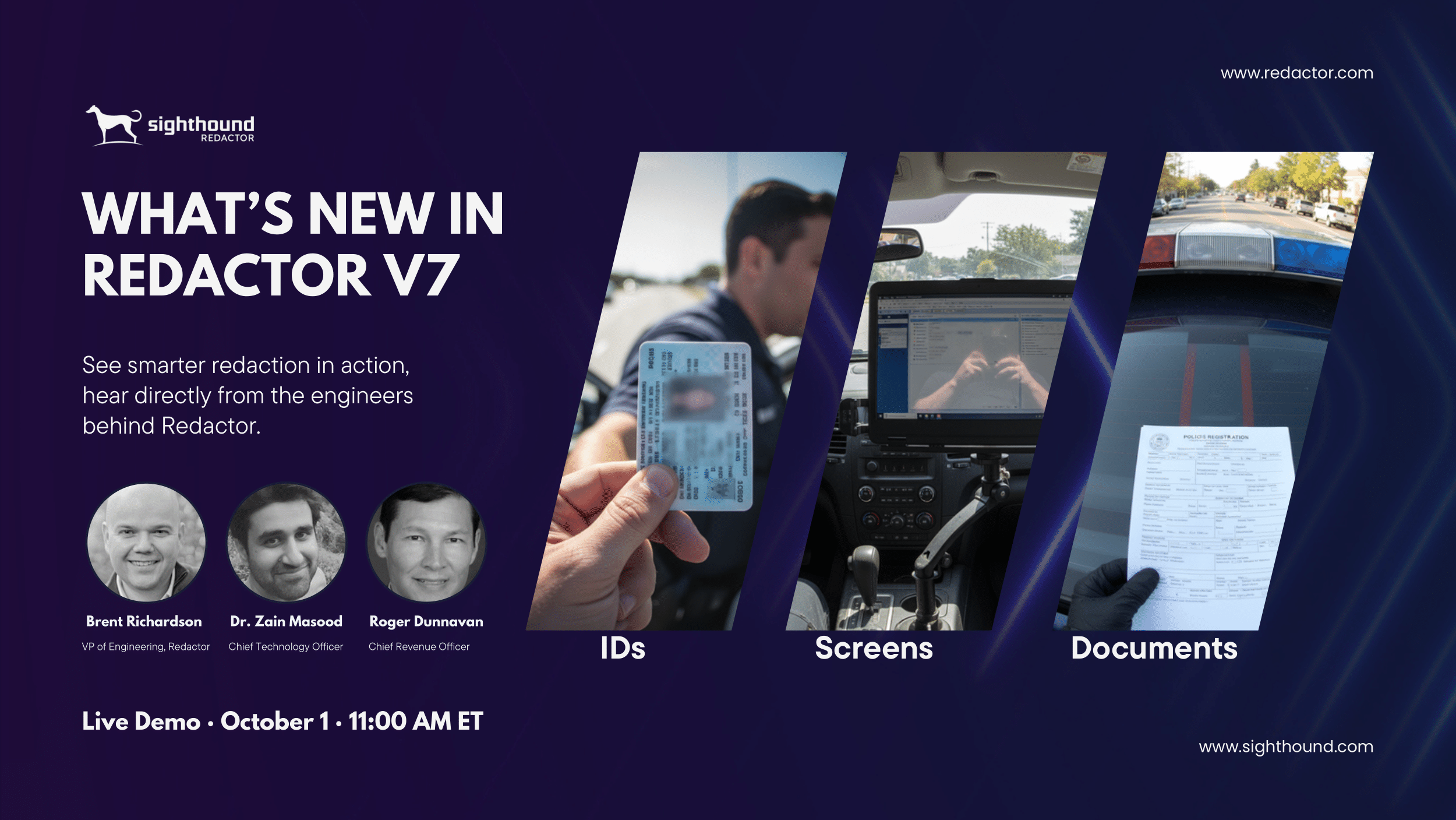 What's New in Redactor V7 | Sighthound Webinar